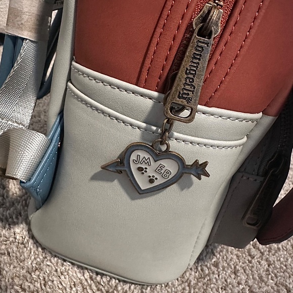 NWT Disney’s Lady & The Tramp Cosplay Loungefly Backpack - Picture 3 of 3